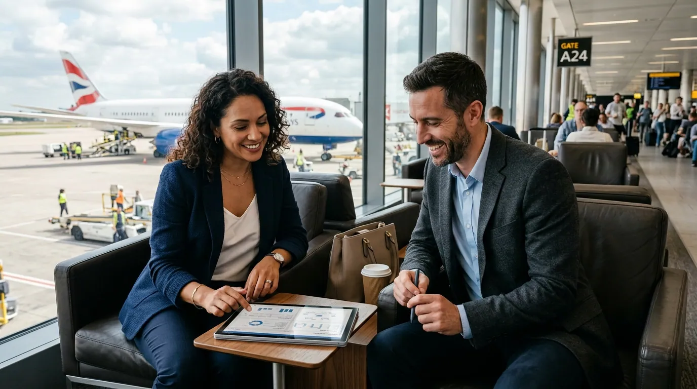 Profesionales analizando métricas de revenue management